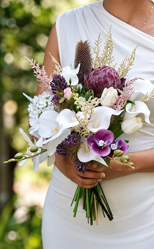 Handcrafted Bridal Bouquets by Rejoice Floral Studio