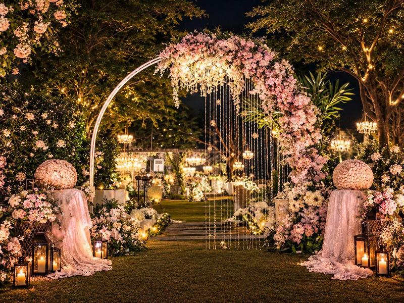 Ceremony Arches & Floral Gateways by Rejoice Floral Studio